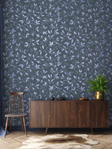 Eco-Chic Canopy Leaf Texture Wallpaper