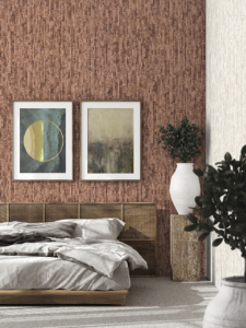 Effortless Glam Brown Wallpaper