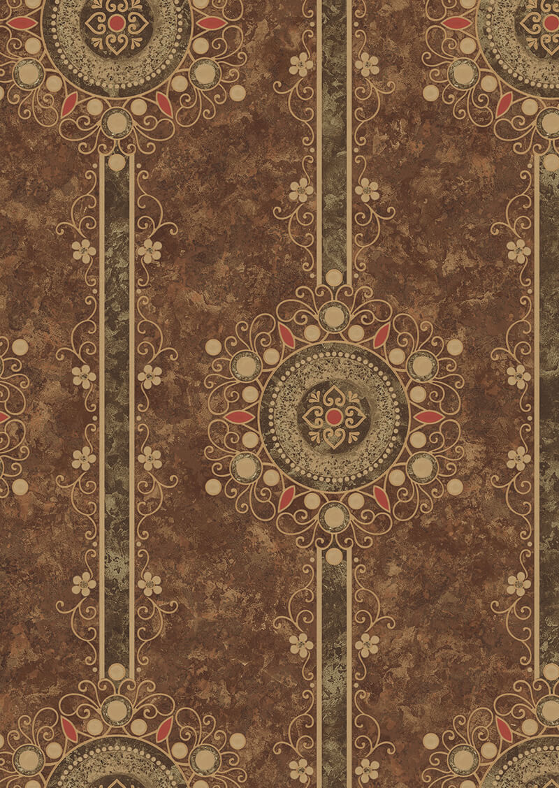Henna Hues Brown Texture Wallpaper - Image 3
