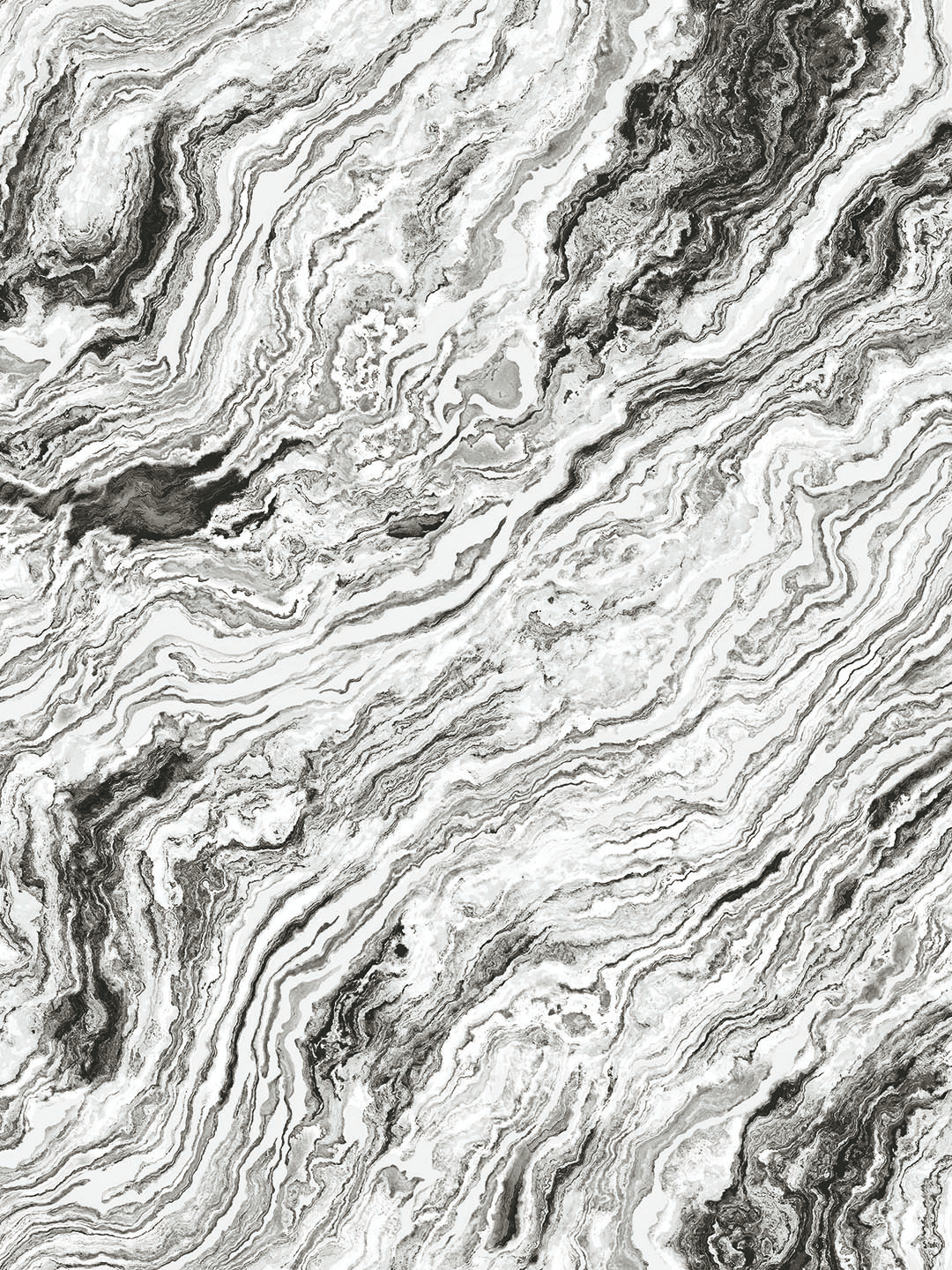 Subtle Black Brushstooth Wallpaper - Image 2