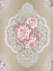 Infinite Bouquet Kaleidoscope Wallpaper