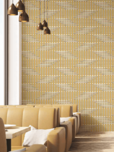 Modern Woodgrain Inlay Wallpaper