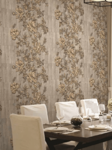 Tree-Embossed Timber Tones Wallpaper