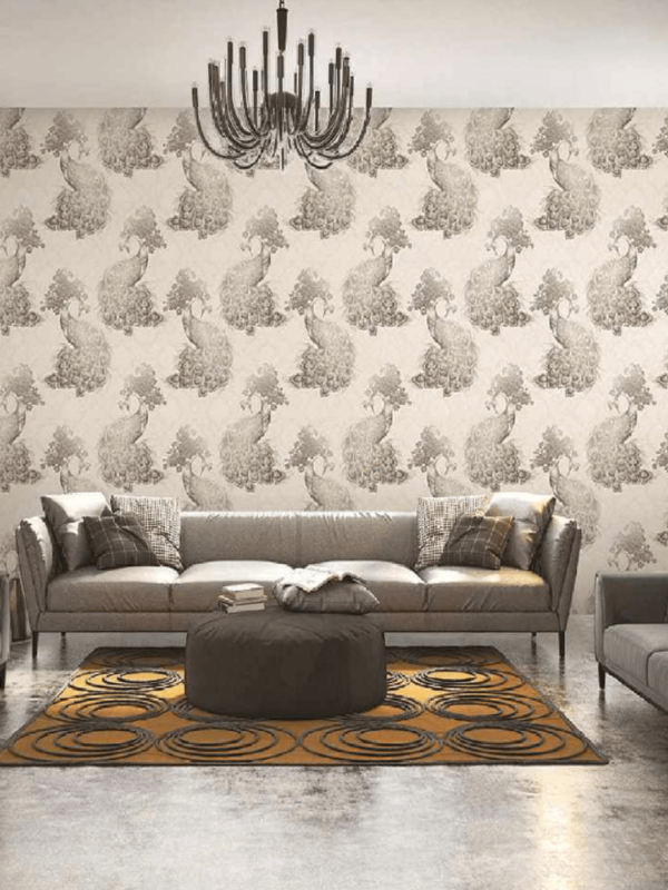 Peacock Splendor Wallpaper