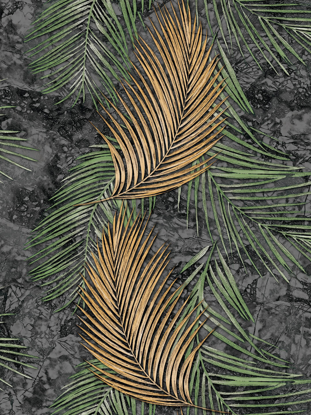 Minimal Foliage Charm Wallpaper - Image 2